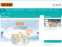 Tablet Screenshot of guam.ro