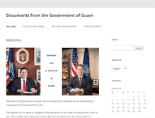 Tablet Screenshot of documents.guam.gov