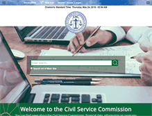Tablet Screenshot of csc.guam.gov