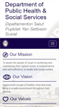 Mobile Screenshot of dphss.guam.gov